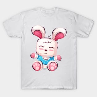 Cute Rabbit Cartoon T-Shirt